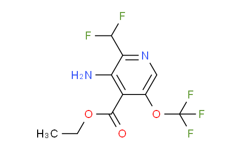 AM189113 | 1804611-35-5 | Ethyl 3-amino-2-(difluoromethyl)-5-(trifluoromethoxy)pyridine-4-carboxylate