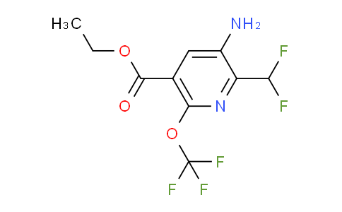 AM189115 | 1806235-91-5 | Ethyl 3-amino-2-(difluoromethyl)-6-(trifluoromethoxy)pyridine-5-carboxylate