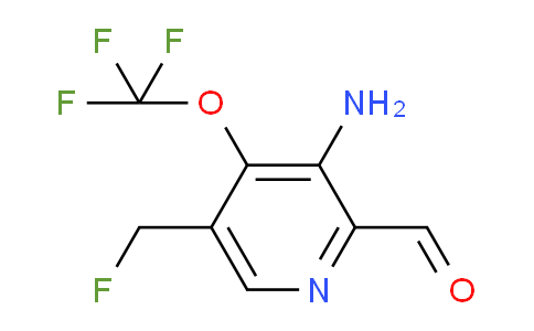 AM189116 | 1804022-76-1 | 3-Amino-5-(fluoromethyl)-4-(trifluoromethoxy)pyridine-2-carboxaldehyde