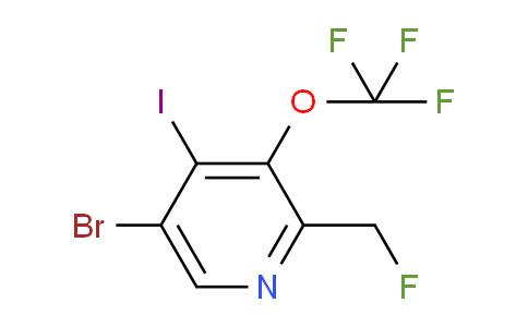 AM189120 | 1803998-63-1 | 5-Bromo-2-(fluoromethyl)-4-iodo-3-(trifluoromethoxy)pyridine