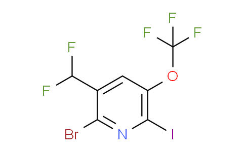 AM189125 | 1806213-28-4 | 2-Bromo-3-(difluoromethyl)-6-iodo-5-(trifluoromethoxy)pyridine