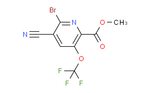 AM189127 | 1806227-37-1 | Methyl 2-bromo-3-cyano-5-(trifluoromethoxy)pyridine-6-carboxylate