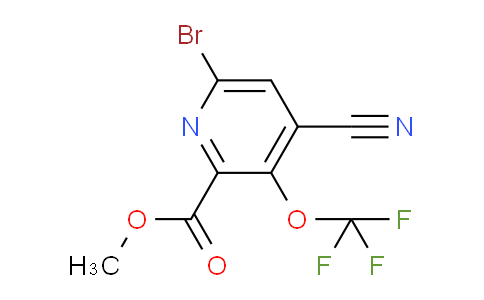 AM189129 | 1804664-56-9 | Methyl 6-bromo-4-cyano-3-(trifluoromethoxy)pyridine-2-carboxylate