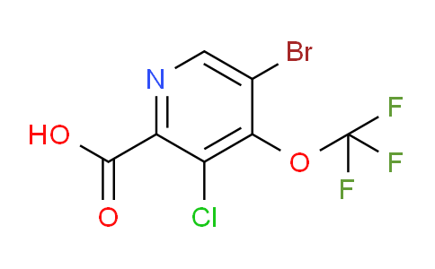 AM189130 | 1806173-79-4 | 5-Bromo-3-chloro-4-(trifluoromethoxy)pyridine-2-carboxylic acid