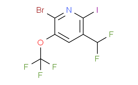 AM189131 | 1806115-83-2 | 2-Bromo-5-(difluoromethyl)-6-iodo-3-(trifluoromethoxy)pyridine