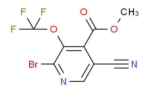 AM189132 | 1806081-13-9 | Methyl 2-bromo-5-cyano-3-(trifluoromethoxy)pyridine-4-carboxylate