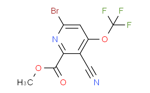 AM189133 | 1806105-06-5 | Methyl 6-bromo-3-cyano-4-(trifluoromethoxy)pyridine-2-carboxylate