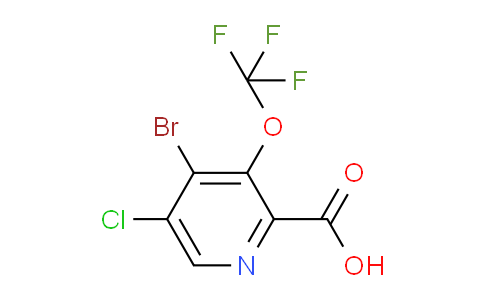 AM189134 | 1803616-75-2 | 4-Bromo-5-chloro-3-(trifluoromethoxy)pyridine-2-carboxylic acid