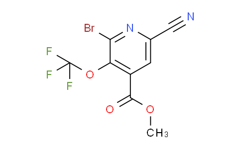 AM189135 | 1804644-91-4 | Methyl 2-bromo-6-cyano-3-(trifluoromethoxy)pyridine-4-carboxylate