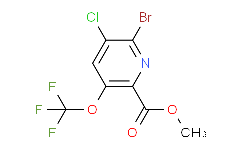 AM189144 | 1804652-34-3 | Methyl 2-bromo-3-chloro-5-(trifluoromethoxy)pyridine-6-carboxylate