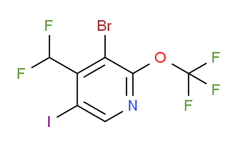 AM189145 | 1803969-21-2 | 3-Bromo-4-(difluoromethyl)-5-iodo-2-(trifluoromethoxy)pyridine