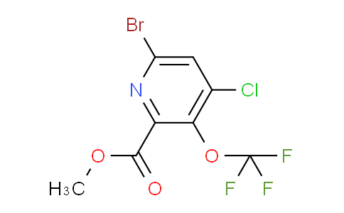 AM189149 | 1804391-56-7 | Methyl 6-bromo-4-chloro-3-(trifluoromethoxy)pyridine-2-carboxylate