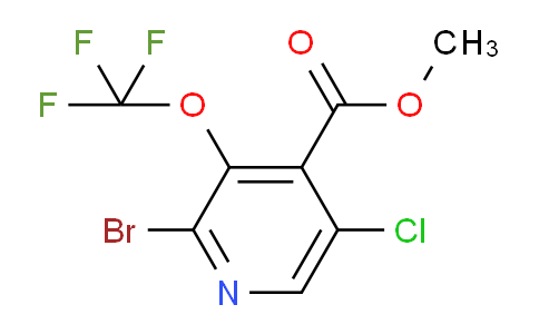 AM189151 | 1804652-37-6 | Methyl 2-bromo-5-chloro-3-(trifluoromethoxy)pyridine-4-carboxylate