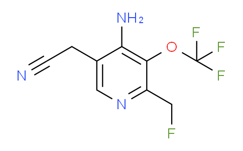 AM189163 | 1806128-96-0 | 4-Amino-2-(fluoromethyl)-3-(trifluoromethoxy)pyridine-5-acetonitrile