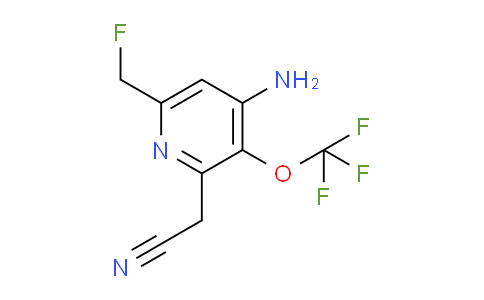 AM189165 | 1805988-55-9 | 4-Amino-6-(fluoromethyl)-3-(trifluoromethoxy)pyridine-2-acetonitrile