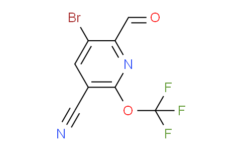 AM189189 | 1806080-51-2 | 3-Bromo-5-cyano-6-(trifluoromethoxy)pyridine-2-carboxaldehyde