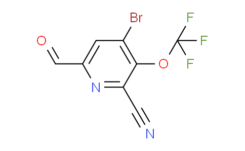 AM189192 | 1804652-18-3 | 4-Bromo-2-cyano-3-(trifluoromethoxy)pyridine-6-carboxaldehyde