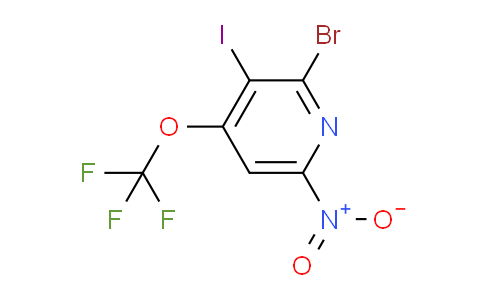 AM189193 | 1804577-60-3 | 2-Bromo-3-iodo-6-nitro-4-(trifluoromethoxy)pyridine