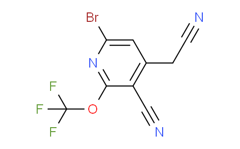 AM189194 | 1806155-01-0 | 6-Bromo-3-cyano-2-(trifluoromethoxy)pyridine-4-acetonitrile