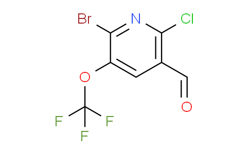 AM189195 | 1806077-89-3 | 2-Bromo-6-chloro-3-(trifluoromethoxy)pyridine-5-carboxaldehyde