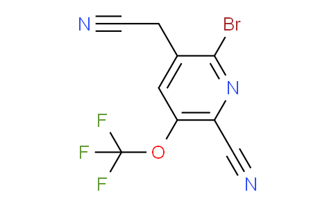 AM189199 | 1803525-29-2 | 2-Bromo-6-cyano-5-(trifluoromethoxy)pyridine-3-acetonitrile