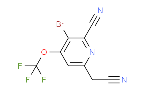 AM189201 | 1806155-17-8 | 3-Bromo-2-cyano-4-(trifluoromethoxy)pyridine-6-acetonitrile