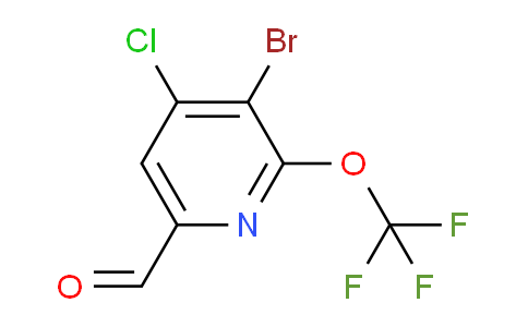 AM189203 | 1806108-85-9 | 3-Bromo-4-chloro-2-(trifluoromethoxy)pyridine-6-carboxaldehyde