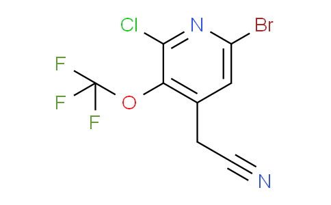 AM189212 | 1806107-94-7 | 6-Bromo-2-chloro-3-(trifluoromethoxy)pyridine-4-acetonitrile