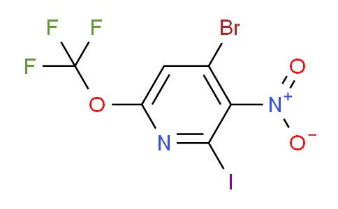 AM189213 | 1804646-59-0 | 4-Bromo-2-iodo-3-nitro-6-(trifluoromethoxy)pyridine