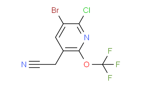 AM189217 | 1803658-88-9 | 3-Bromo-2-chloro-6-(trifluoromethoxy)pyridine-5-acetonitrile