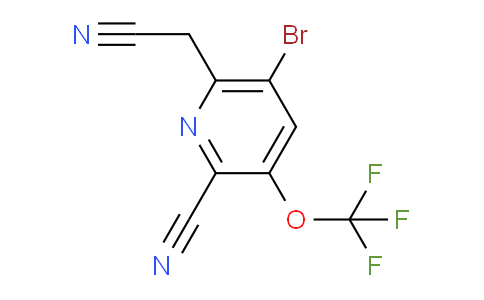 AM189218 | 1806155-58-7 | 5-Bromo-2-cyano-3-(trifluoromethoxy)pyridine-6-acetonitrile