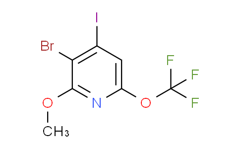 AM189219 | 1803448-19-2 | 3-Bromo-4-iodo-2-methoxy-6-(trifluoromethoxy)pyridine