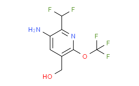 AM189223 | 1803658-62-9 | 3-Amino-2-(difluoromethyl)-6-(trifluoromethoxy)pyridine-5-methanol