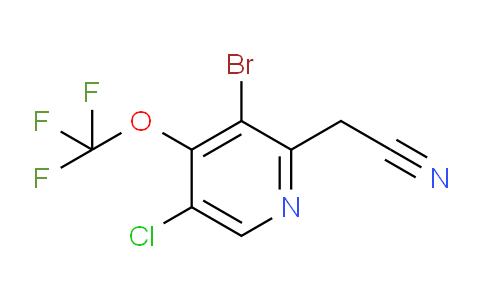 AM189224 | 1803577-36-7 | 3-Bromo-5-chloro-4-(trifluoromethoxy)pyridine-2-acetonitrile