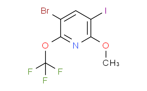 AM189228 | 1804601-68-0 | 3-Bromo-5-iodo-6-methoxy-2-(trifluoromethoxy)pyridine