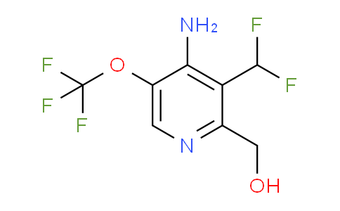 AM189230 | 1804378-84-4 | 4-Amino-3-(difluoromethyl)-5-(trifluoromethoxy)pyridine-2-methanol