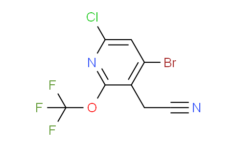 AM189235 | 1806082-74-5 | 4-Bromo-6-chloro-2-(trifluoromethoxy)pyridine-3-acetonitrile