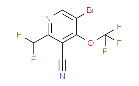 AM189236 | 1806103-65-0 | 5-Bromo-3-cyano-2-(difluoromethyl)-4-(trifluoromethoxy)pyridine