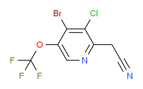 AM189237 | 1804591-00-1 | 4-Bromo-3-chloro-5-(trifluoromethoxy)pyridine-2-acetonitrile