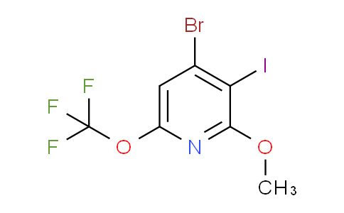 AM189241 | 1803677-88-4 | 4-Bromo-3-iodo-2-methoxy-6-(trifluoromethoxy)pyridine