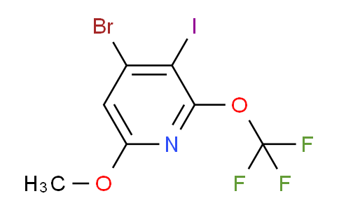 AM189243 | 1804448-53-0 | 4-Bromo-3-iodo-6-methoxy-2-(trifluoromethoxy)pyridine