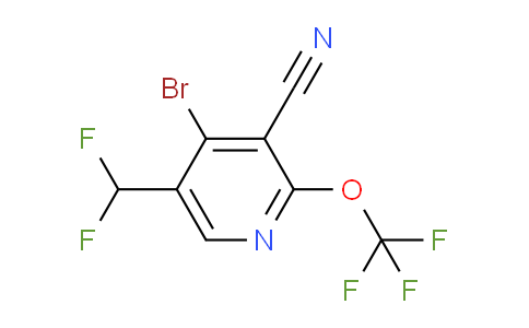 AM189247 | 1806079-52-6 | 4-Bromo-3-cyano-5-(difluoromethyl)-2-(trifluoromethoxy)pyridine