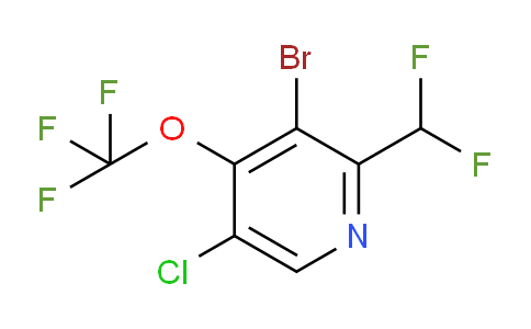 AM189248 | 1804651-55-5 | 3-Bromo-5-chloro-2-(difluoromethyl)-4-(trifluoromethoxy)pyridine