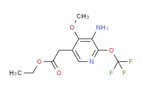 AM18925 | 1805966-90-8 | Ethyl 3-amino-4-methoxy-2-(trifluoromethoxy)pyridine-5-acetate