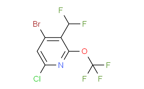 AM189252 | 1804582-25-9 | 4-Bromo-6-chloro-3-(difluoromethyl)-2-(trifluoromethoxy)pyridine