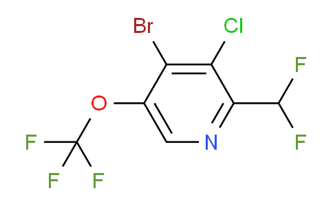 AM189255 | 1806013-95-5 | 4-Bromo-3-chloro-2-(difluoromethyl)-5-(trifluoromethoxy)pyridine