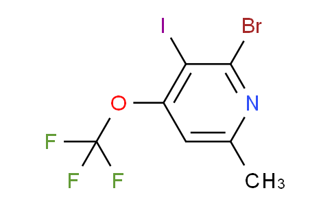 AM189258 | 1804448-64-3 | 2-Bromo-3-iodo-6-methyl-4-(trifluoromethoxy)pyridine