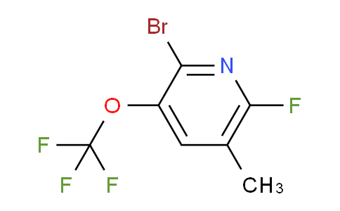 AM189270 | 1804396-37-9 | 2-Bromo-6-fluoro-5-methyl-3-(trifluoromethoxy)pyridine