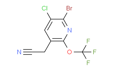 AM189274 | 1804651-99-7 | 2-Bromo-3-chloro-6-(trifluoromethoxy)pyridine-5-acetonitrile