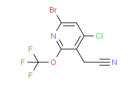 AM189279 | 1806014-50-5 | 6-Bromo-4-chloro-2-(trifluoromethoxy)pyridine-3-acetonitrile